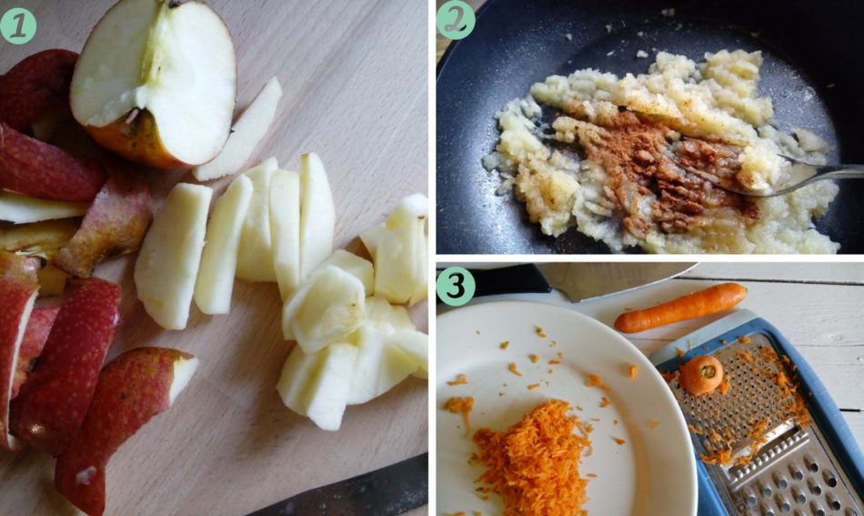 BISCOTTI PER CANI CON MELA E CAROTA - RICETTE DA CANI